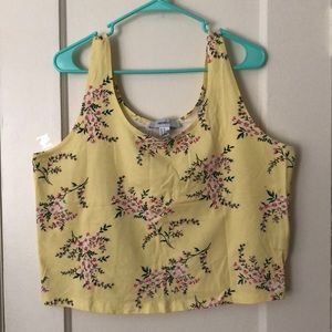 Floral Crop Top